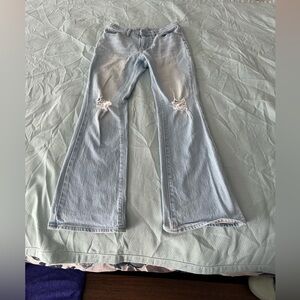 Old Navy Light Blue Flare Jeans
